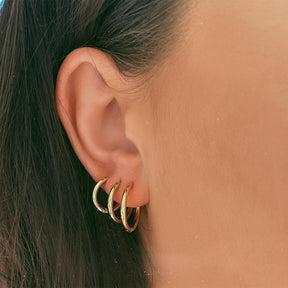 BOHOMOON Stainless Steel Layla Hoop Earrings