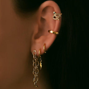 BOHOMOON Stainless Steel Layla Hoop Earrings