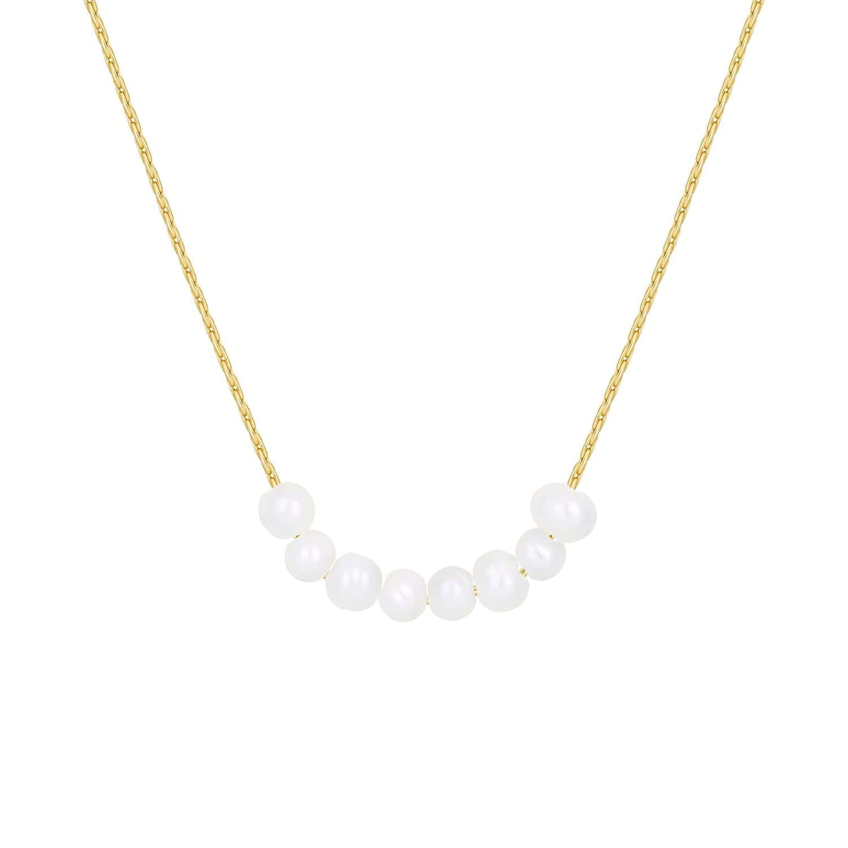 Bohomoon Stainless Steel Aruba Pearl Necklace