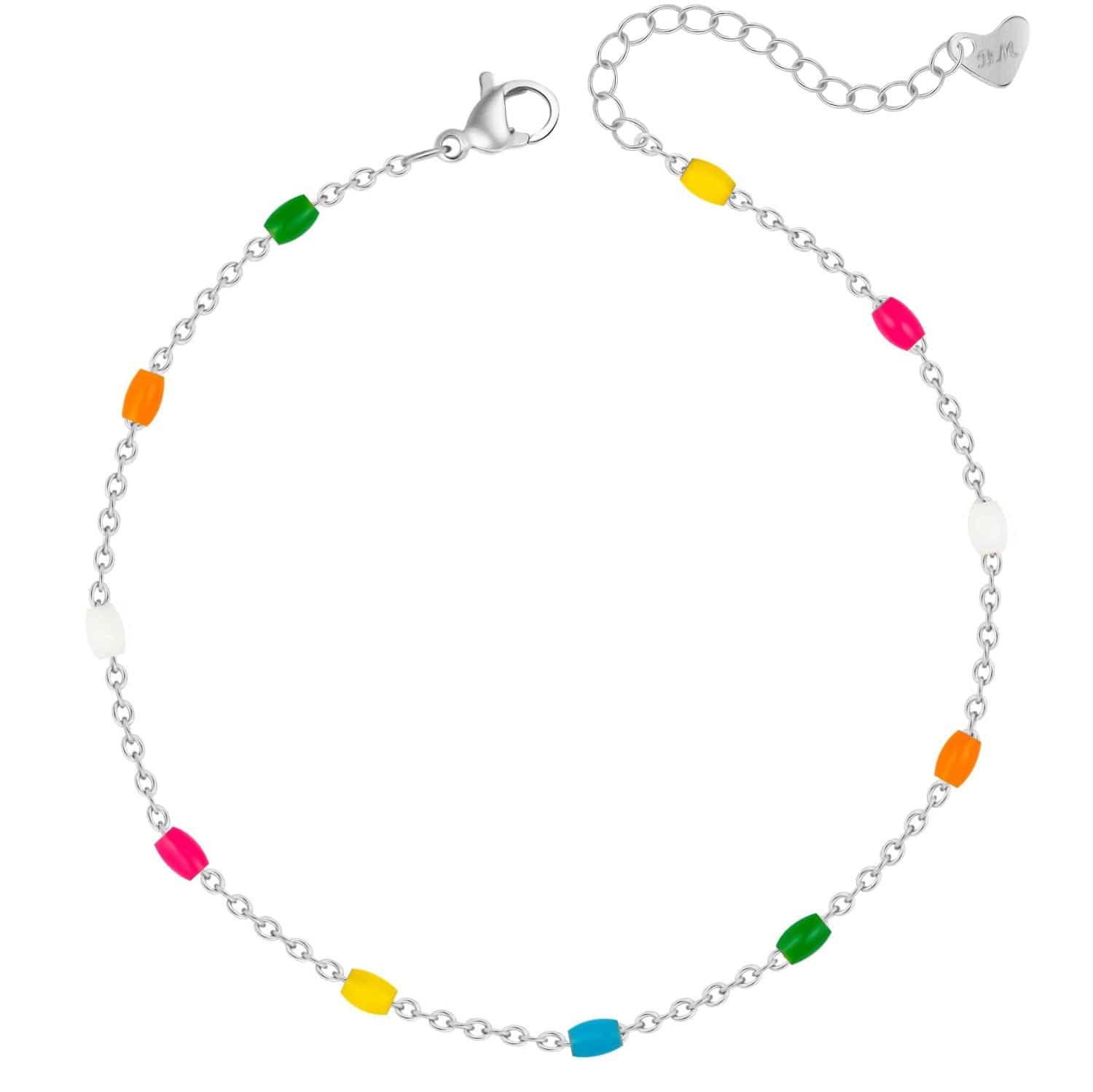 Bohomoon Stainless Steel Lehua Anklet