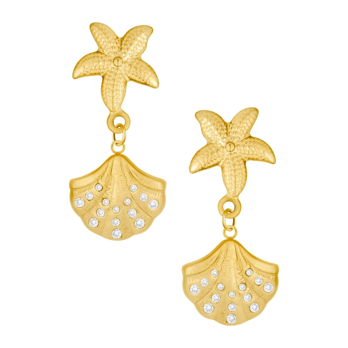 Bohomoon Stainless Steel Leilani Stud Earrings