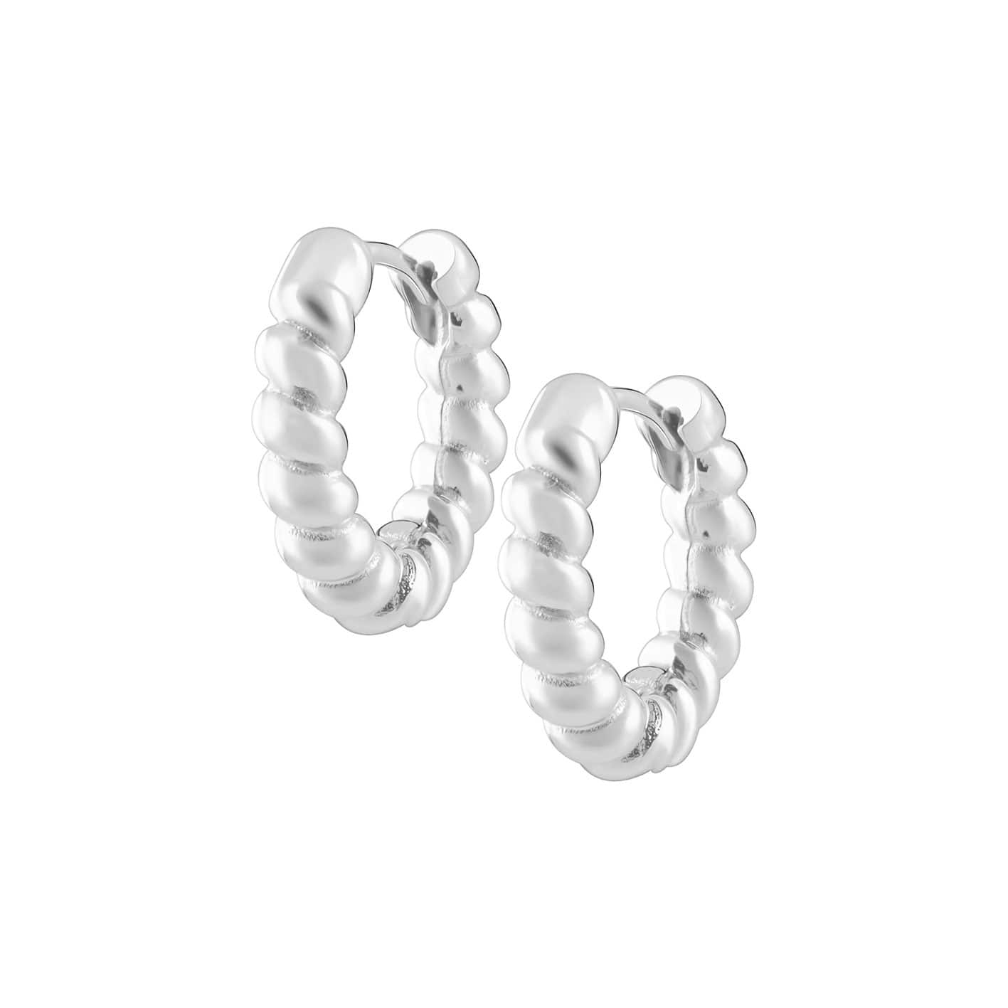 Bohomoon Stainless Steel Liberty Hoop Earrings