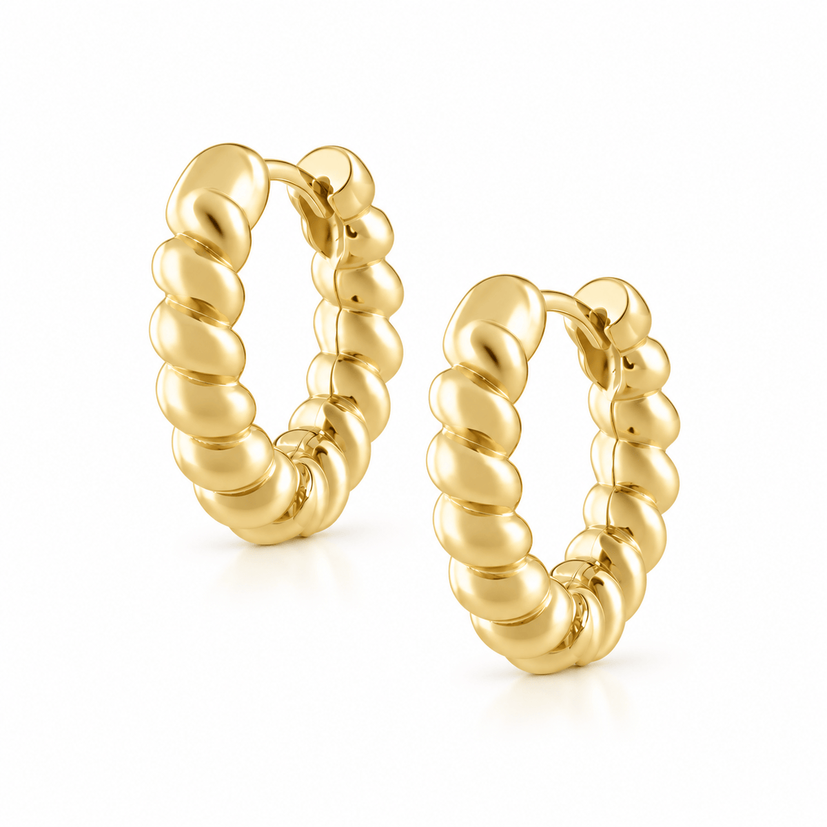Bohomoon Stainless Steel Liberty Hoop Earrings