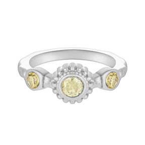 Bohomoon Stainless Steel Lime Ring