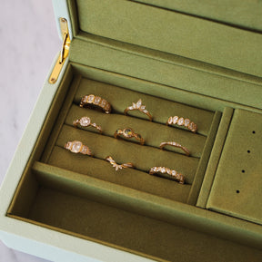 Bohomoon Stainless Steel Lime Ring