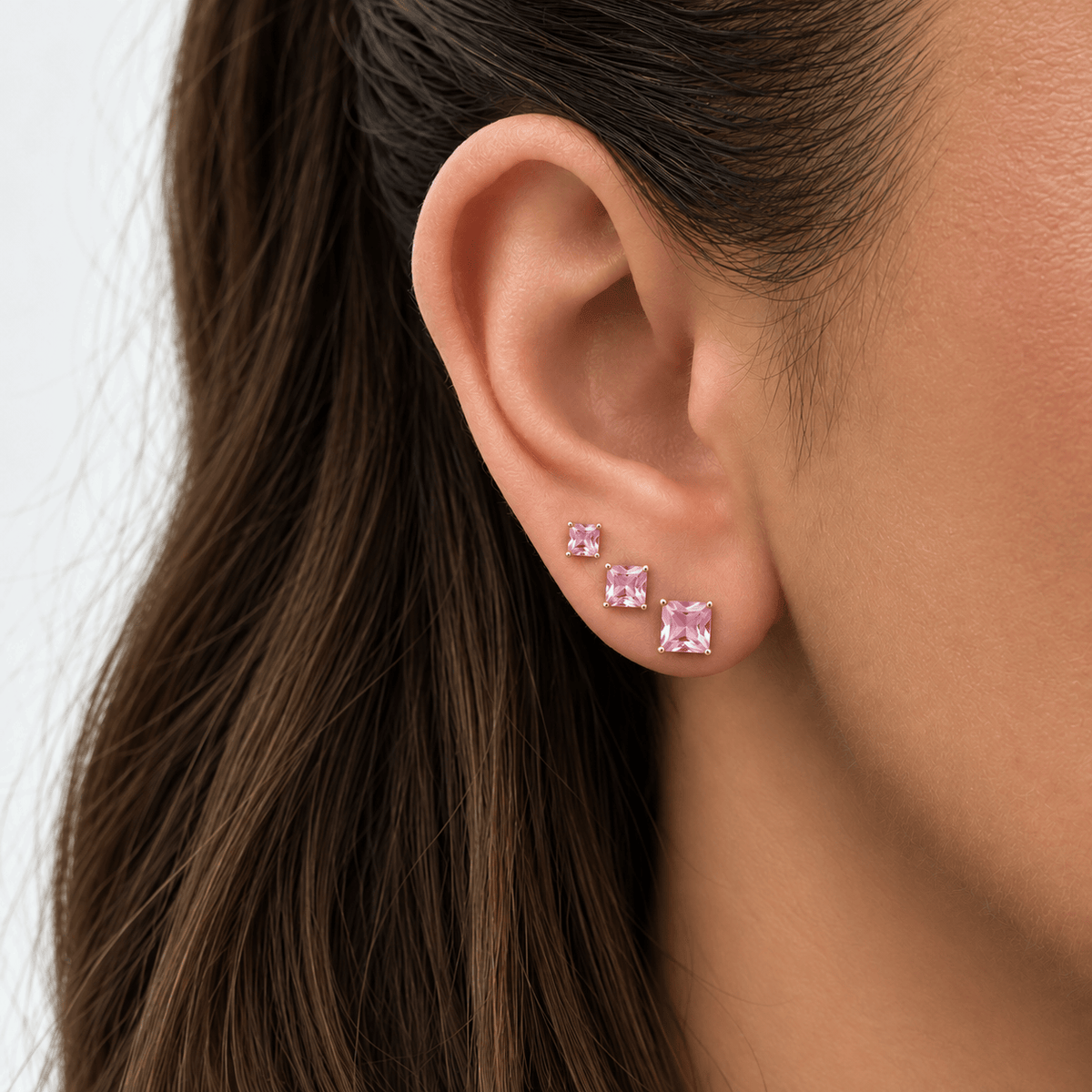 Bohomoon Stainless Steel Liv Stud Earrings