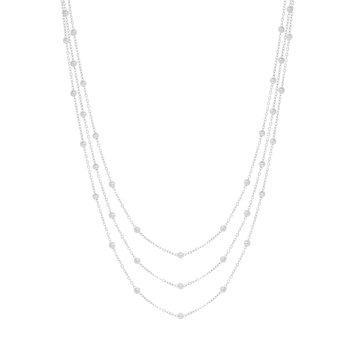 Bohomoon Stainless Steel London Layered Necklace