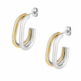 Bohomoon Stainless Steel Lou Hoop Earrings