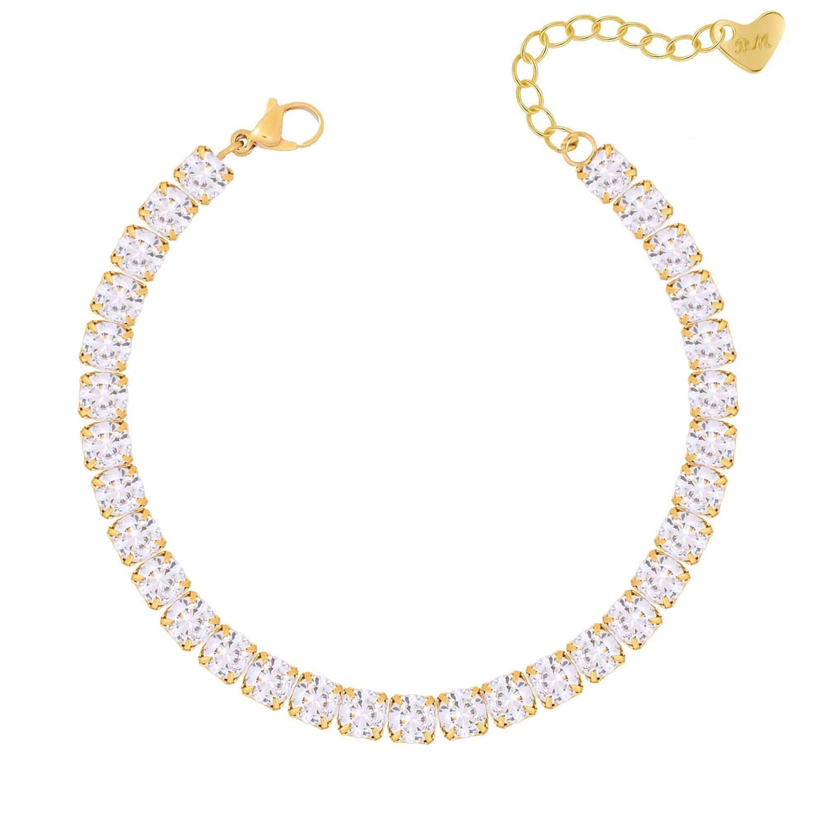Bohomoon Stainless Steel Louise Tennis Bracelet