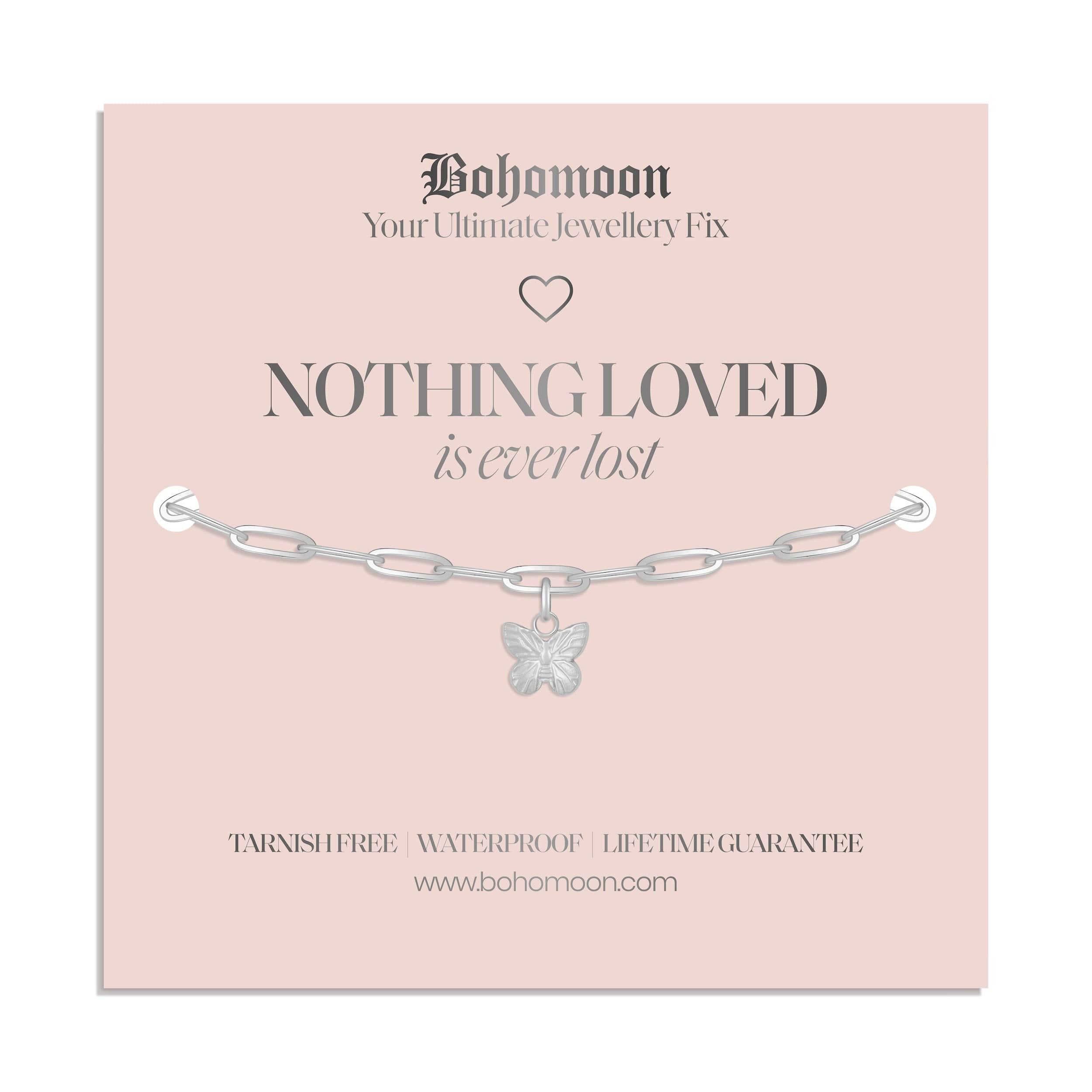Bohomoon Stainless Steel Loved Not Lost Bracelet