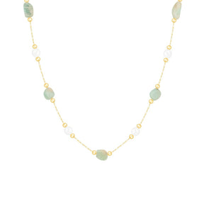 Bohomoon Stainless Steel Luau Choker Necklace