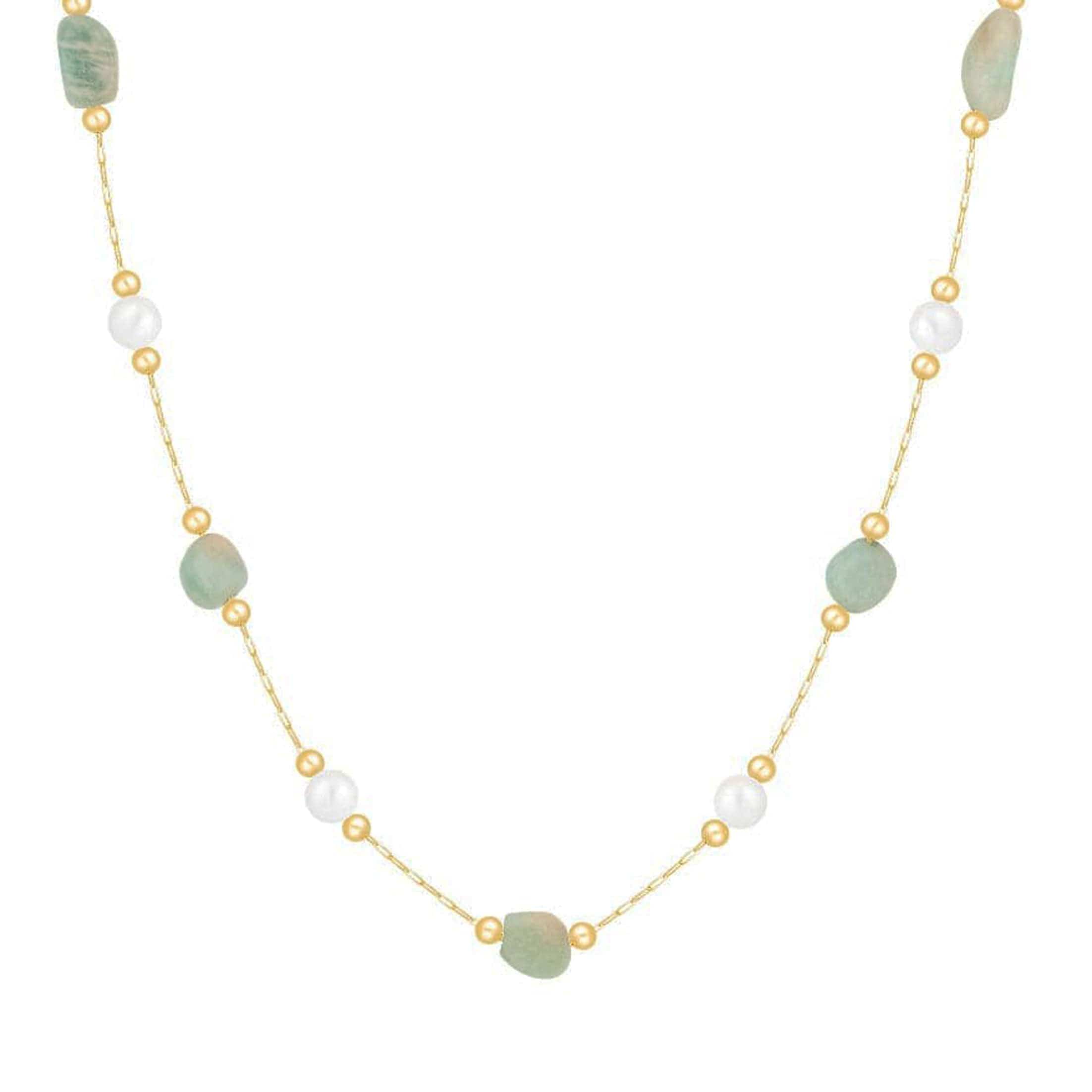 Bohomoon Stainless Steel Luau Choker Necklace