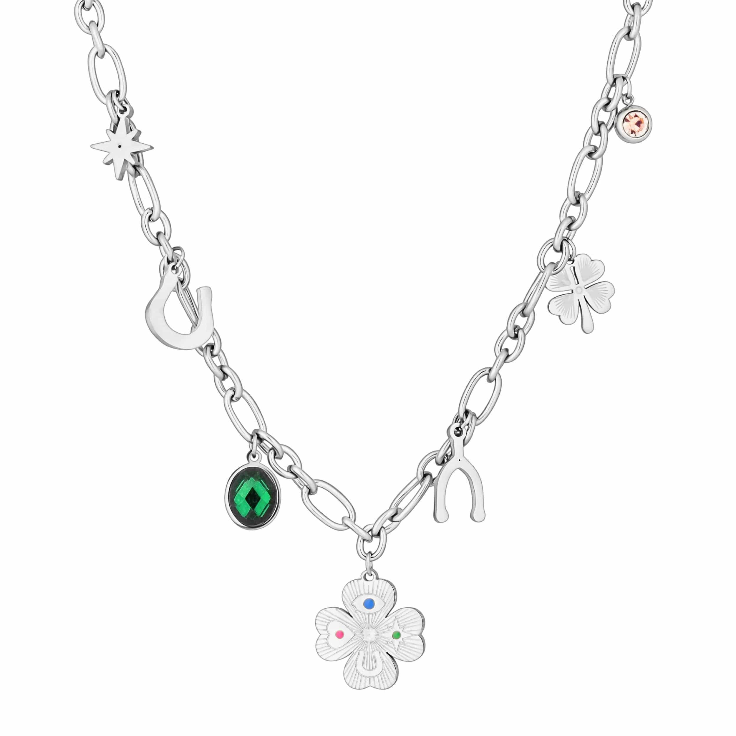 Bohomoon Stainless Steel Lucky Girl Syndrome Necklace