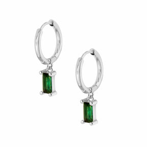 BohoMoon Stainless Steel Luisa Hoop Earrings Silver