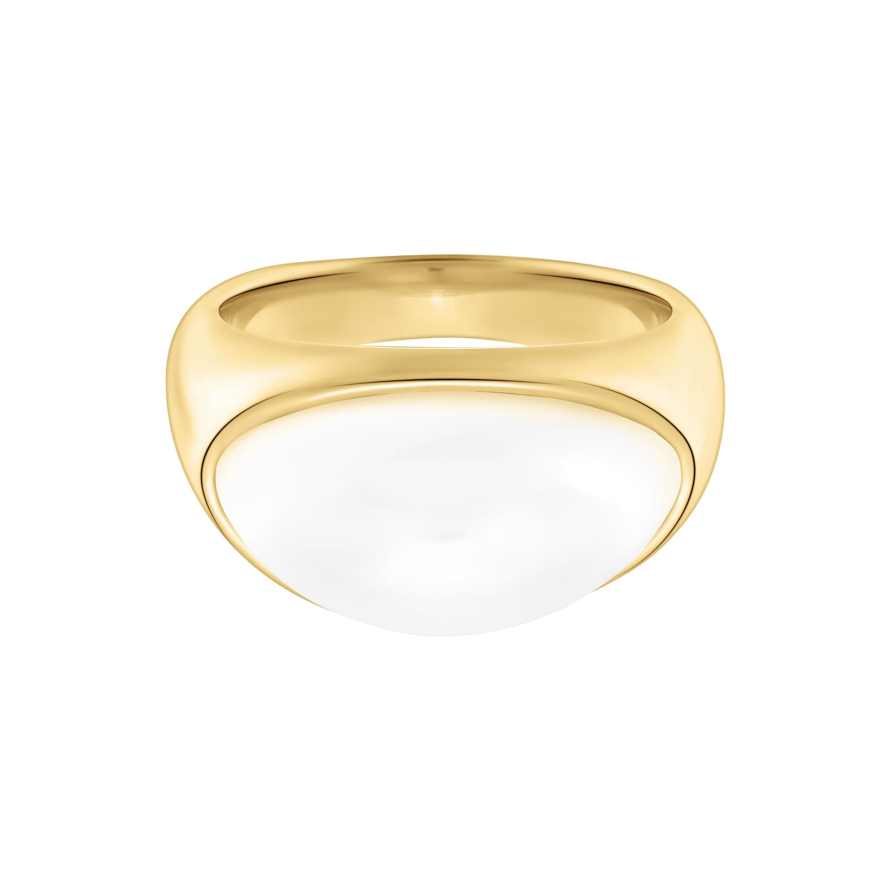 Bohomoon Stainless Steel Maeve Pearl Ring