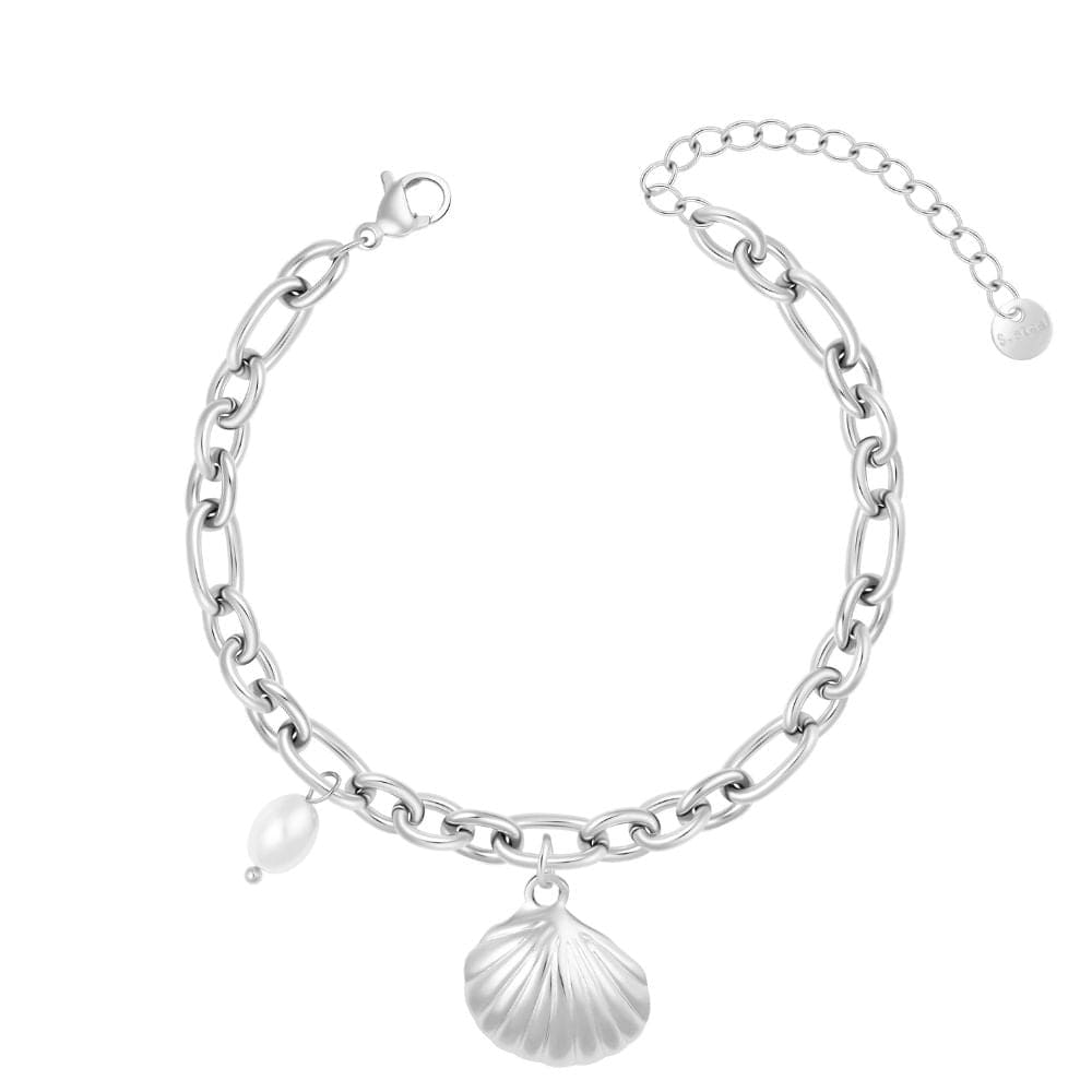 Bohomoon Stainless Steel Malibu Pearl Bracelet