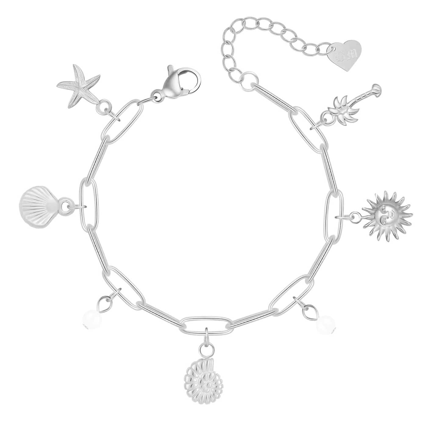 Bohomoon Stainless Steel Marrakesh Charm Bracelet