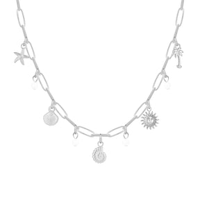 Bohomoon Stainless Steel Marrakesh Charm Necklace