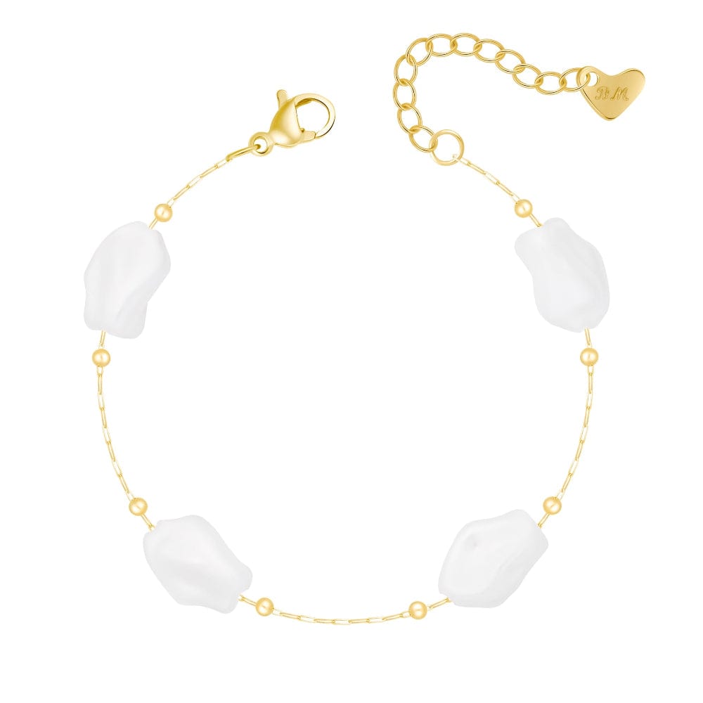 Bohomoon Stainless Steel Martha Pearl Bracelet
