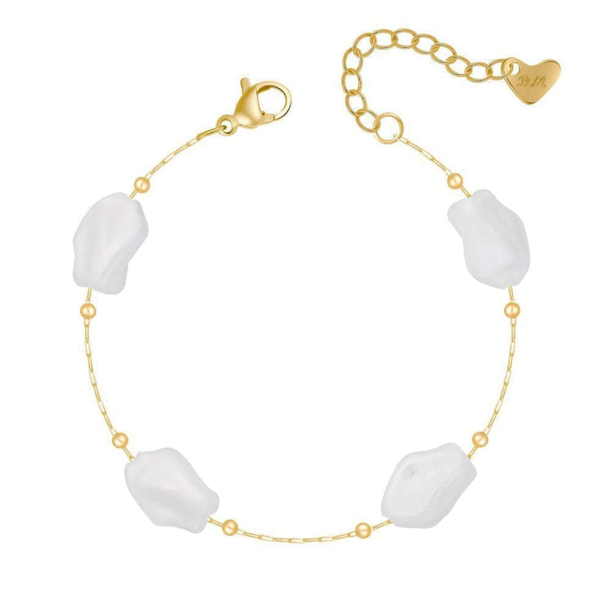 Bohomoon Stainless Steel Martha Pearl Bracelet
