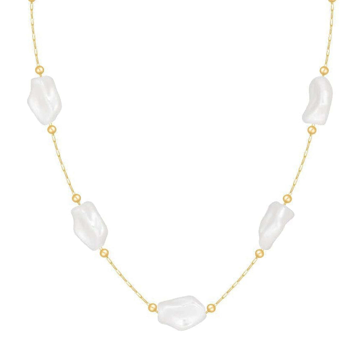 Bohomoon Stainless Steel Martha Pearl Choker