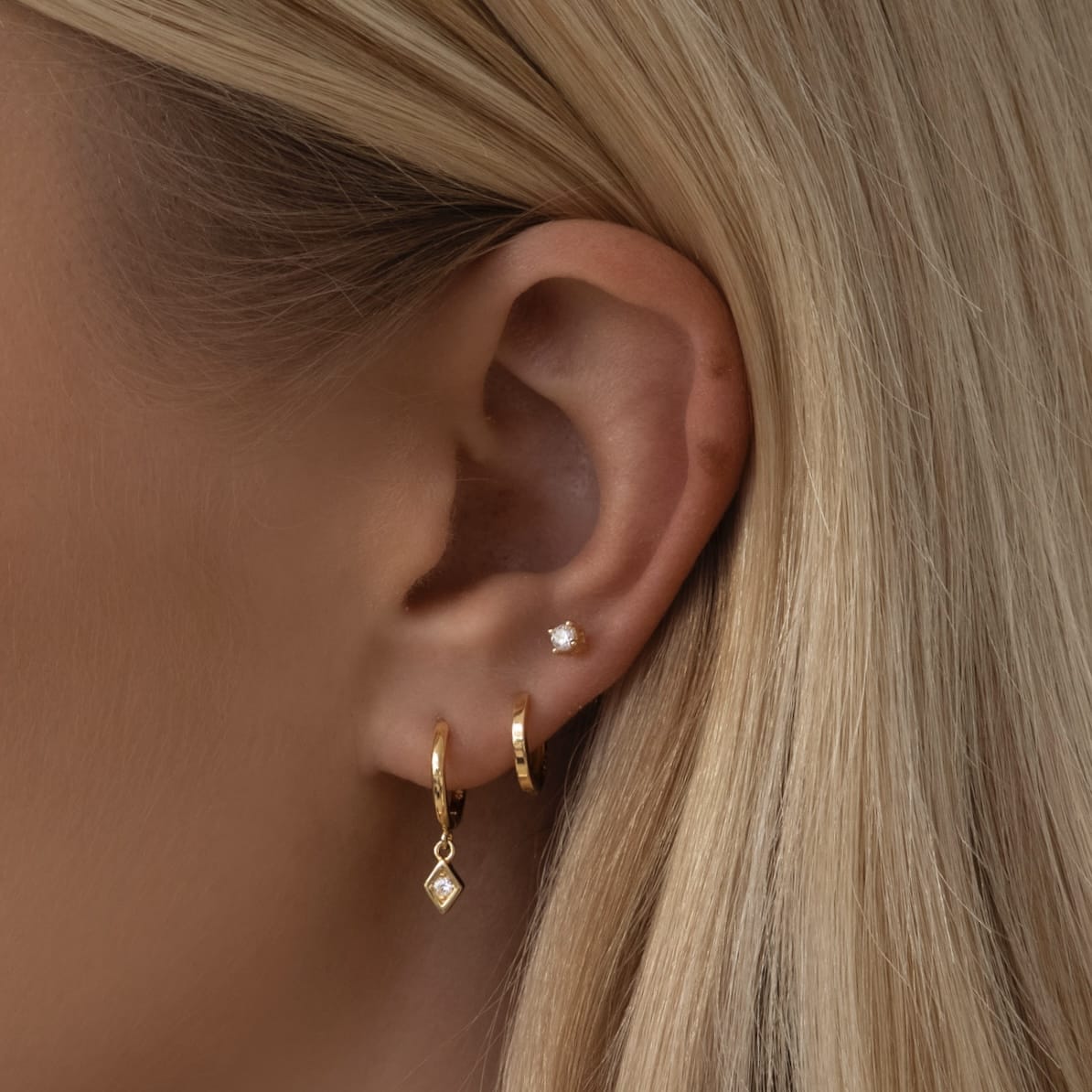 Bohomoon Stainless Steel Melody Earring Set