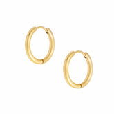 BOHOMOON Stainless Steel Milla Hoop Earrings Gold / 13mm