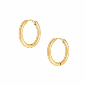 BOHOMOON Stainless Steel Milla Hoop Earrings Gold / 13mm