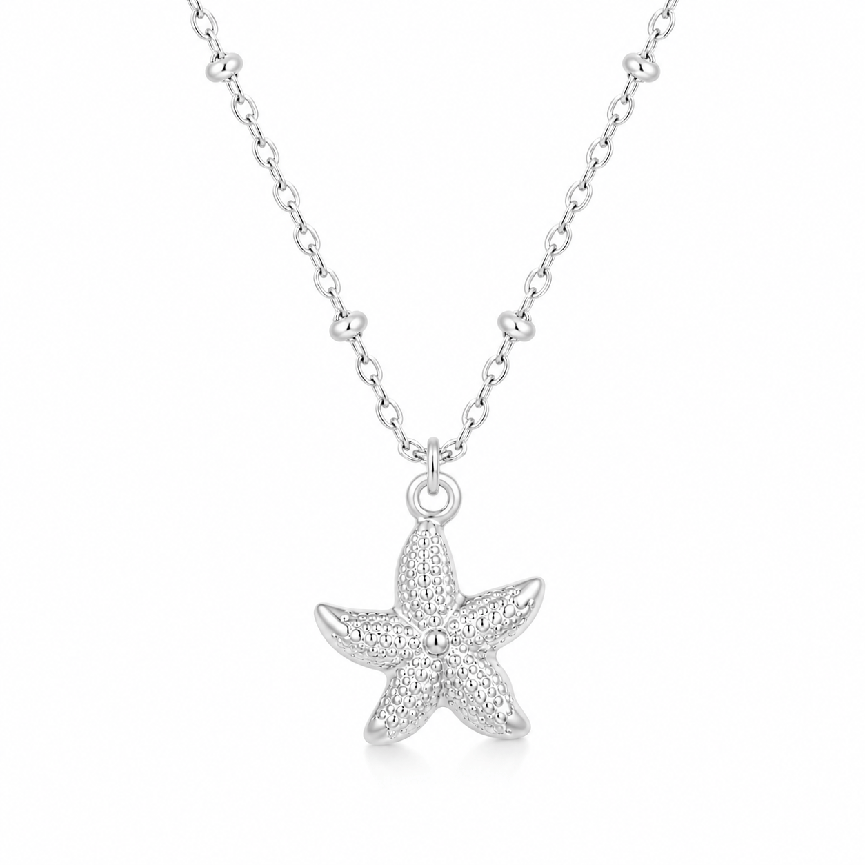 Bohomoon Stainless Steel Mini Starfish Necklace