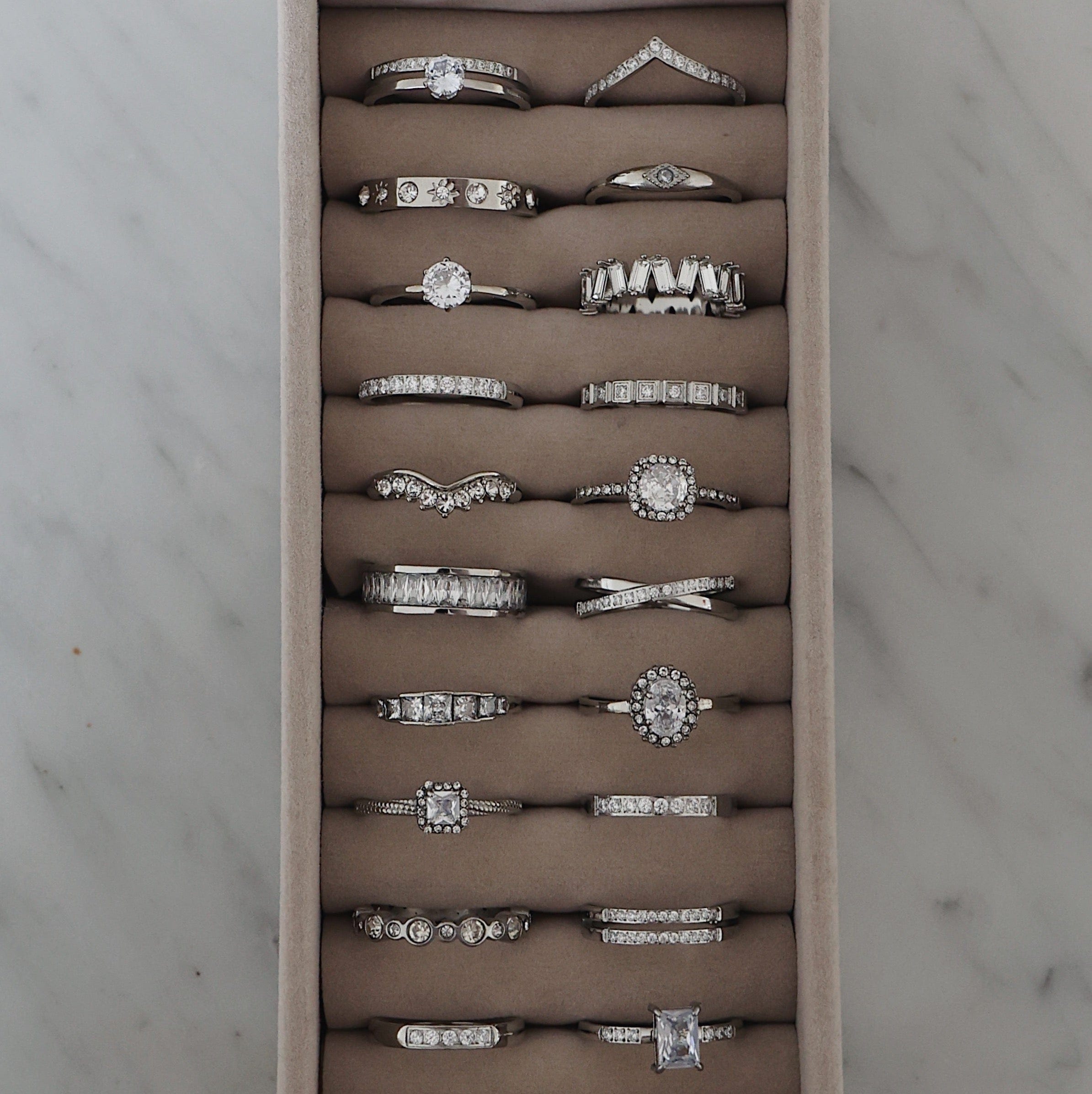 BohoMoon Stainless Steel Mist Ring