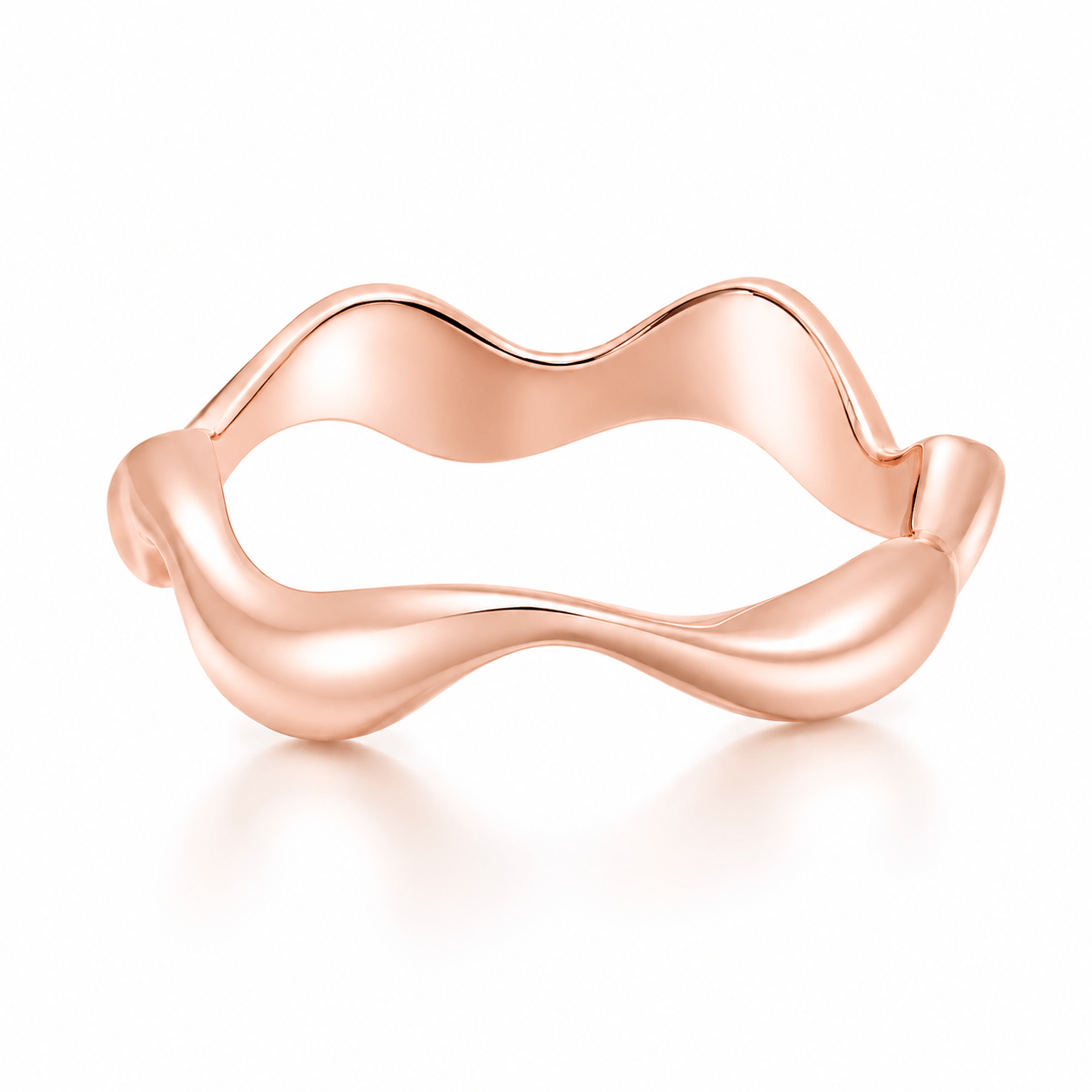 Bohomoon Stainless Steel Molten Ring