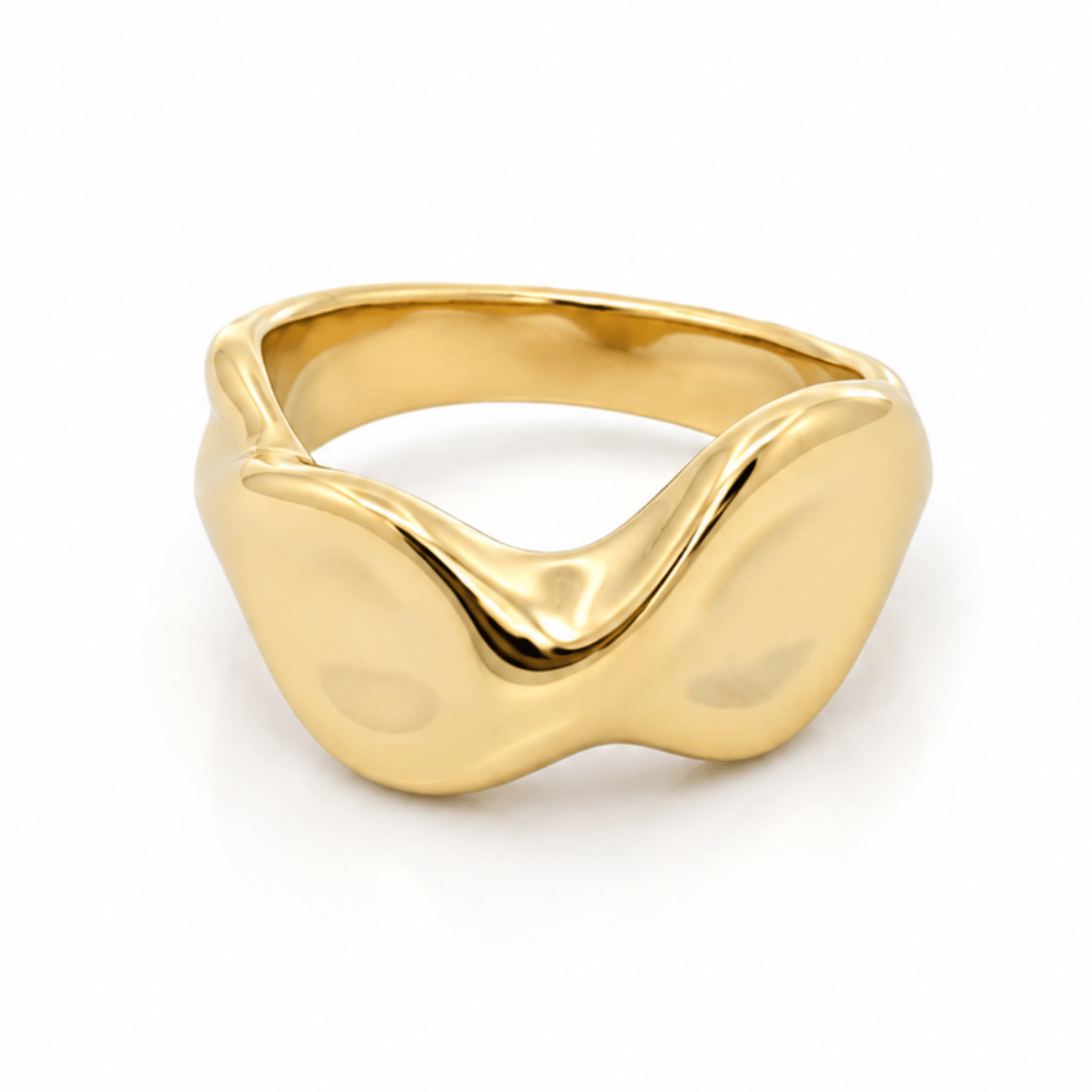 Bohomoon Stainless Steel Mona Ring