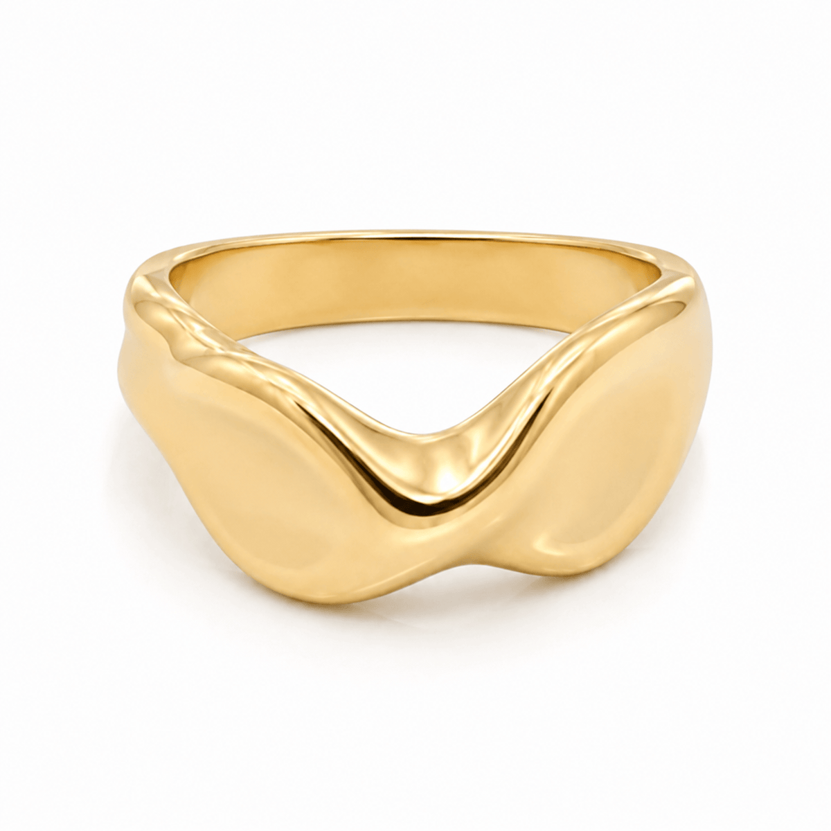 Bohomoon Stainless Steel Mona Ring