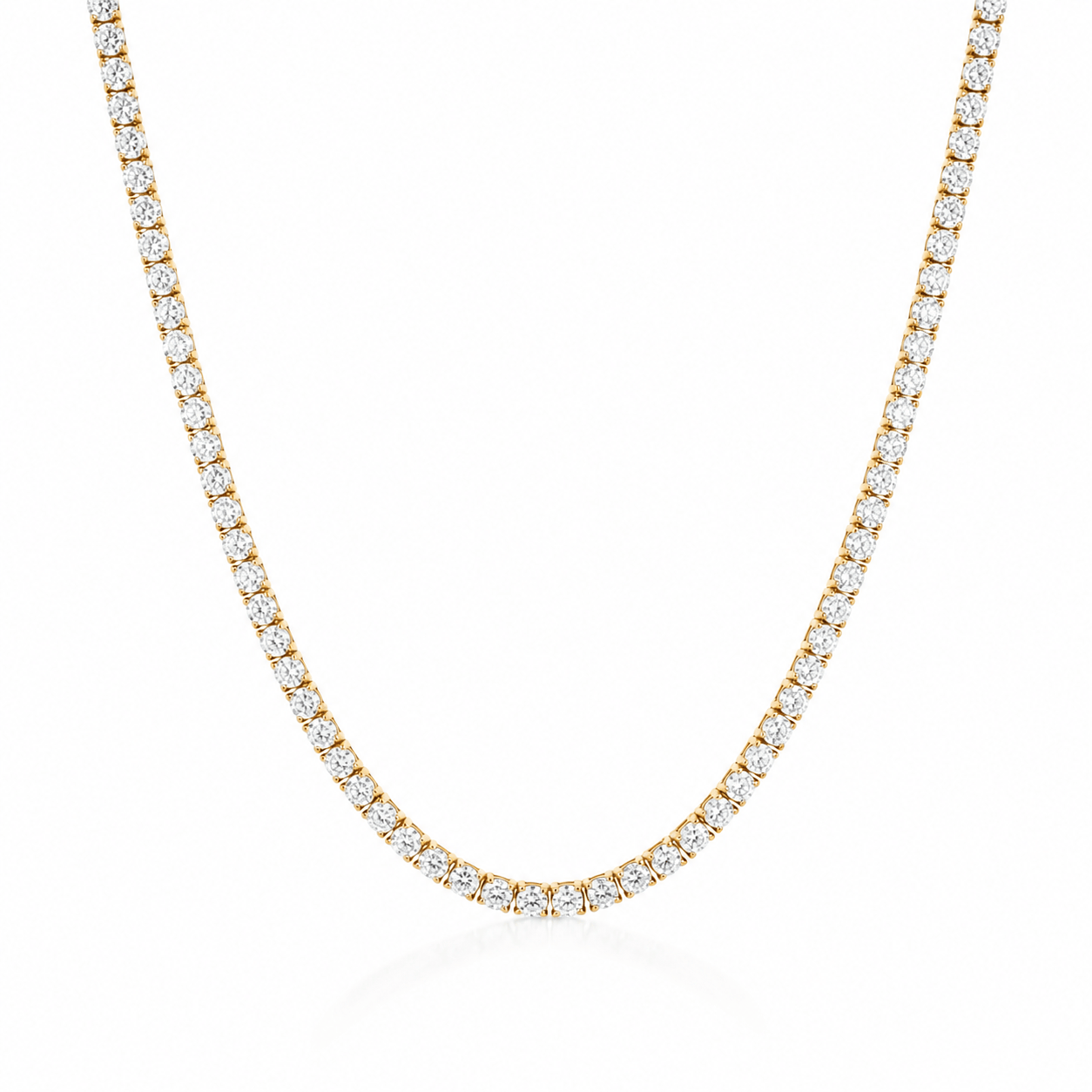 Bohomoon Stainless Steel Monroe Tennis Necklace