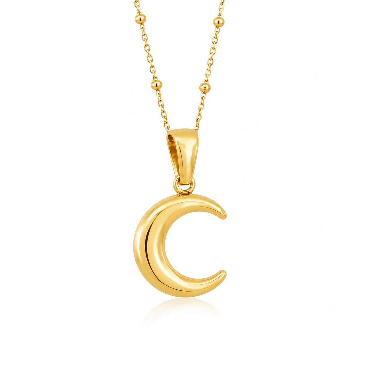 Bohomoon Stainless Steel Moonlight Necklace