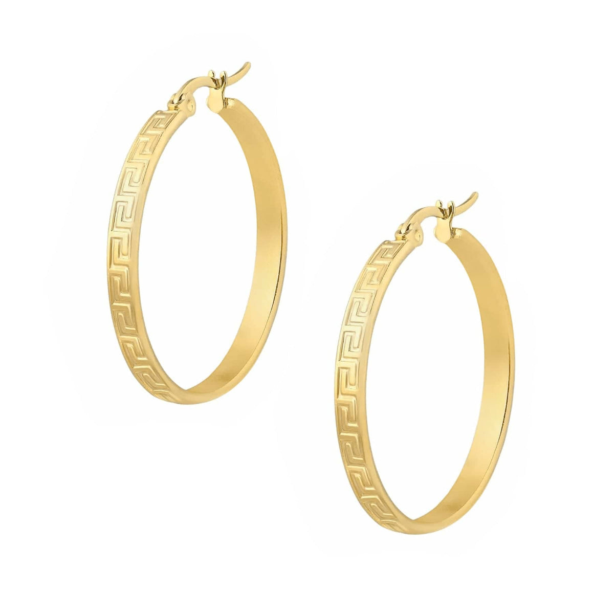 BohoMoon Stainless Steel Morocco Hoop Earrings