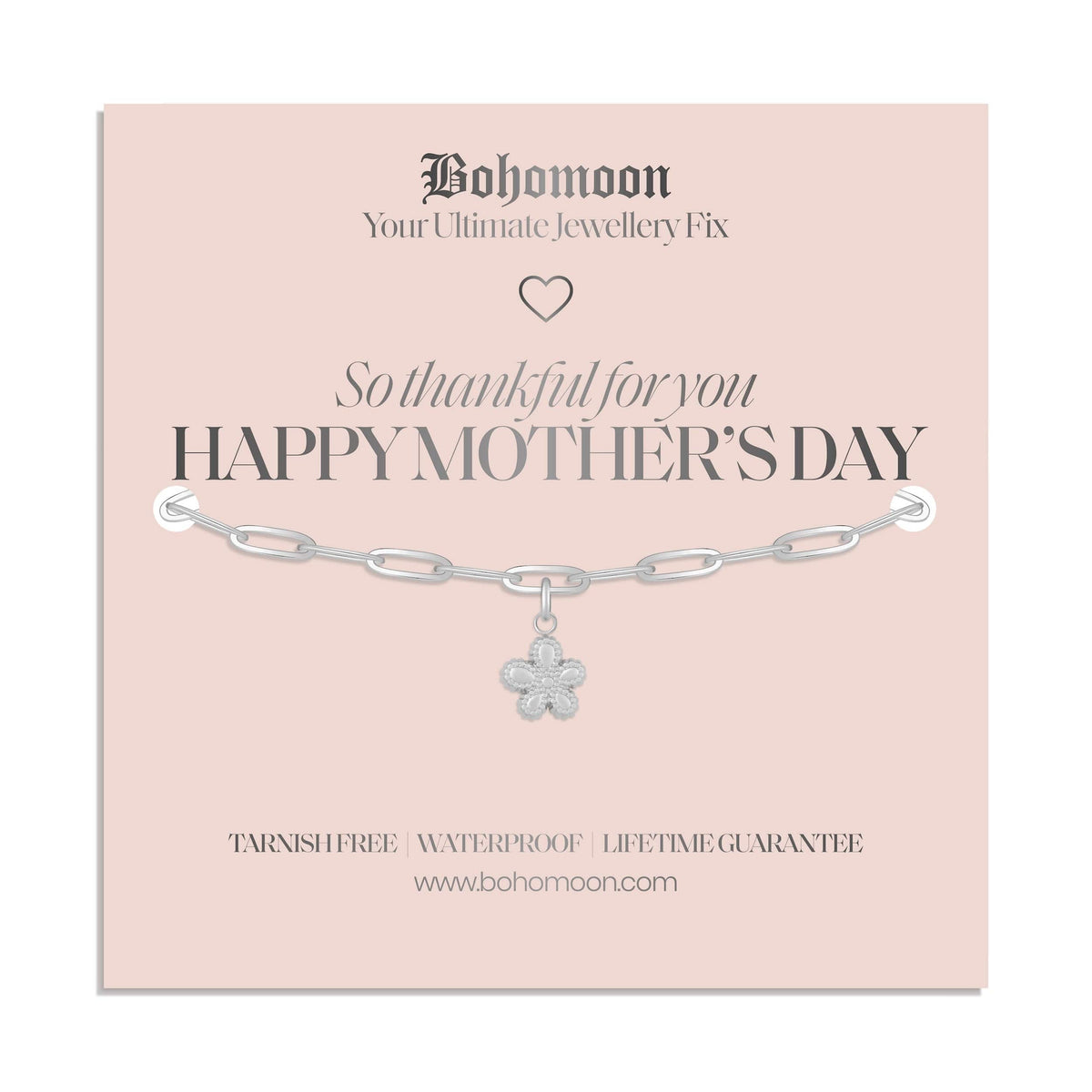 Bohomoon Stainless Steel Mother's Day Bracelet