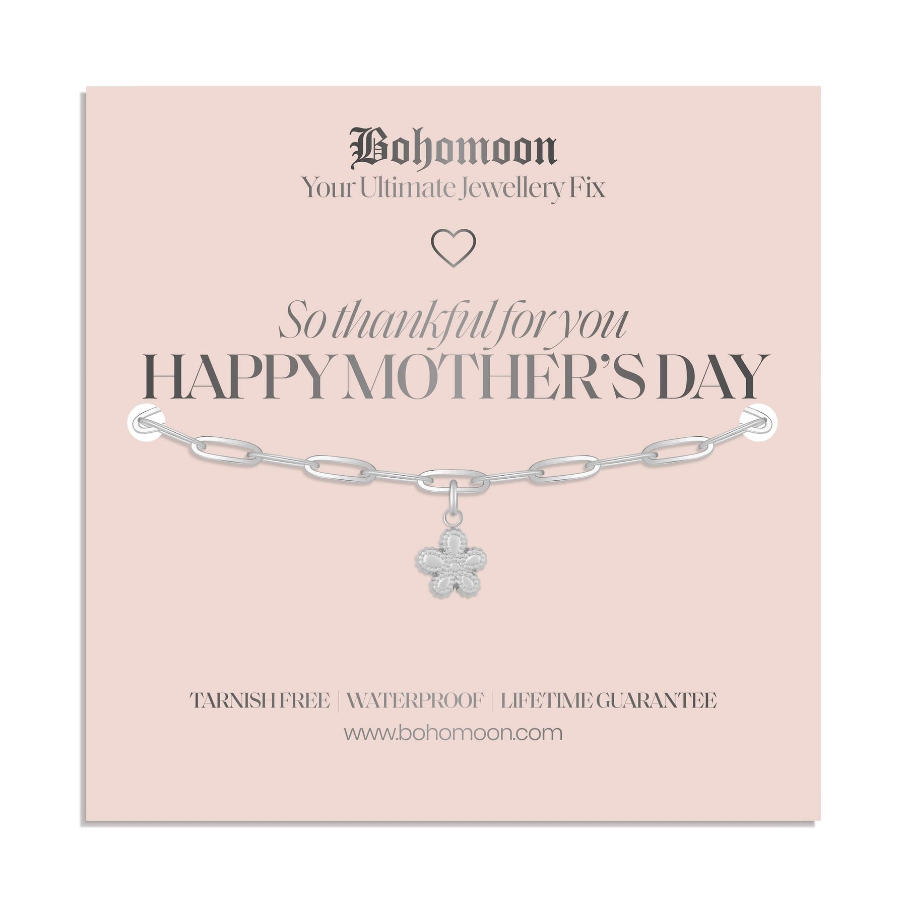Bohomoon Stainless Steel Mother's Day Bracelet