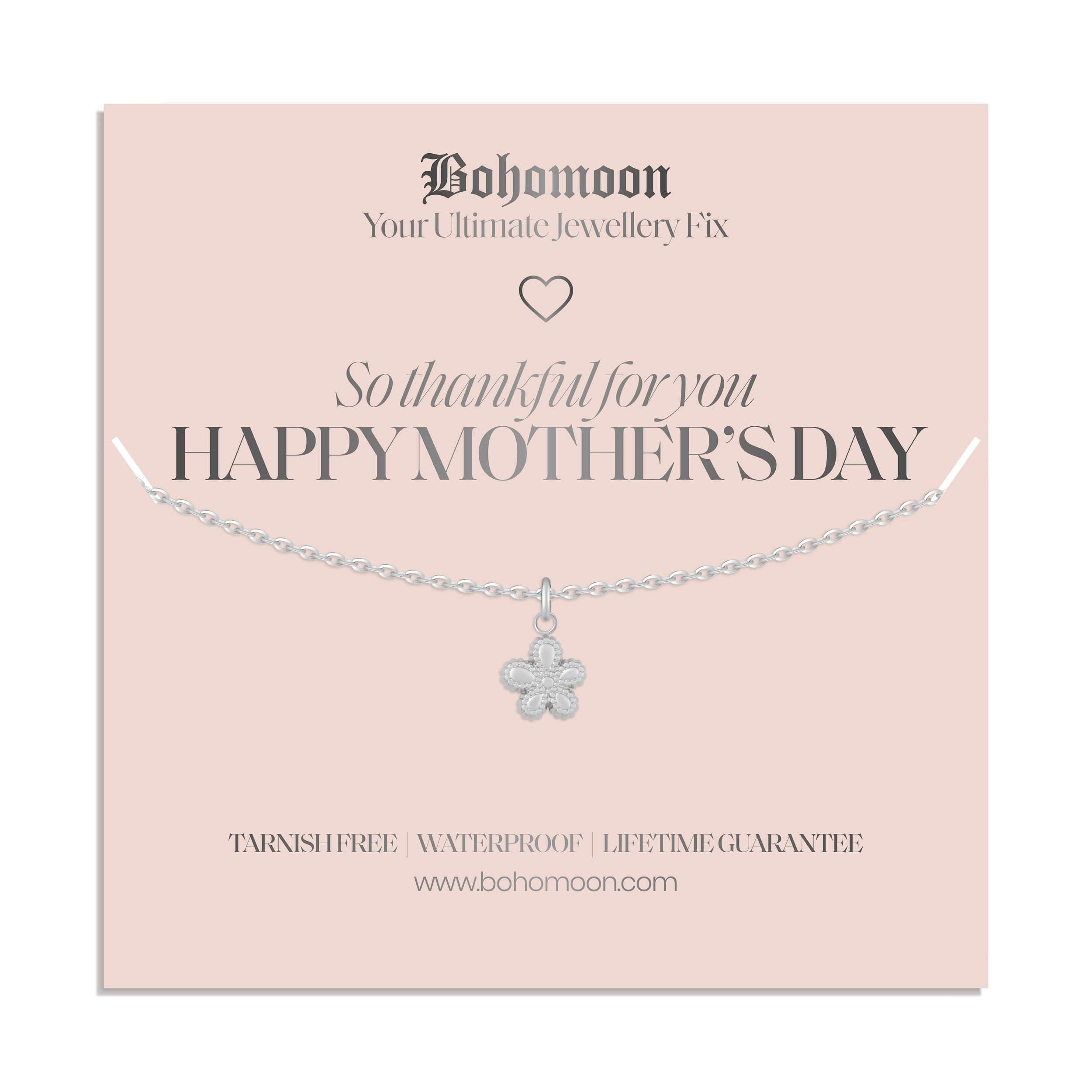 Bohomoon Stainless Steel Mother's Day Necklace