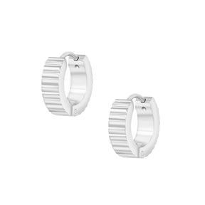 Bohomoon Stainless Steel Muse Hoop Earrings