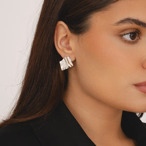 Bohomoon Stainless Steel Myra Stud Earrings