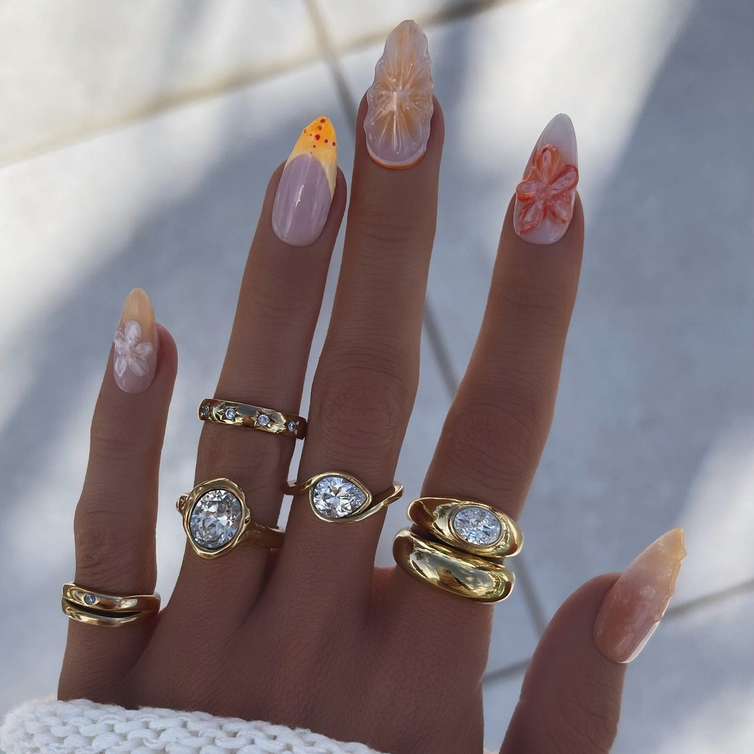 Bohomoon Stainless Steel Nala Ring