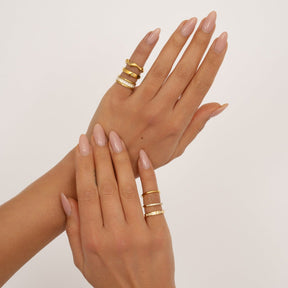 Bohomoon Stainless Steel Naomi Ring