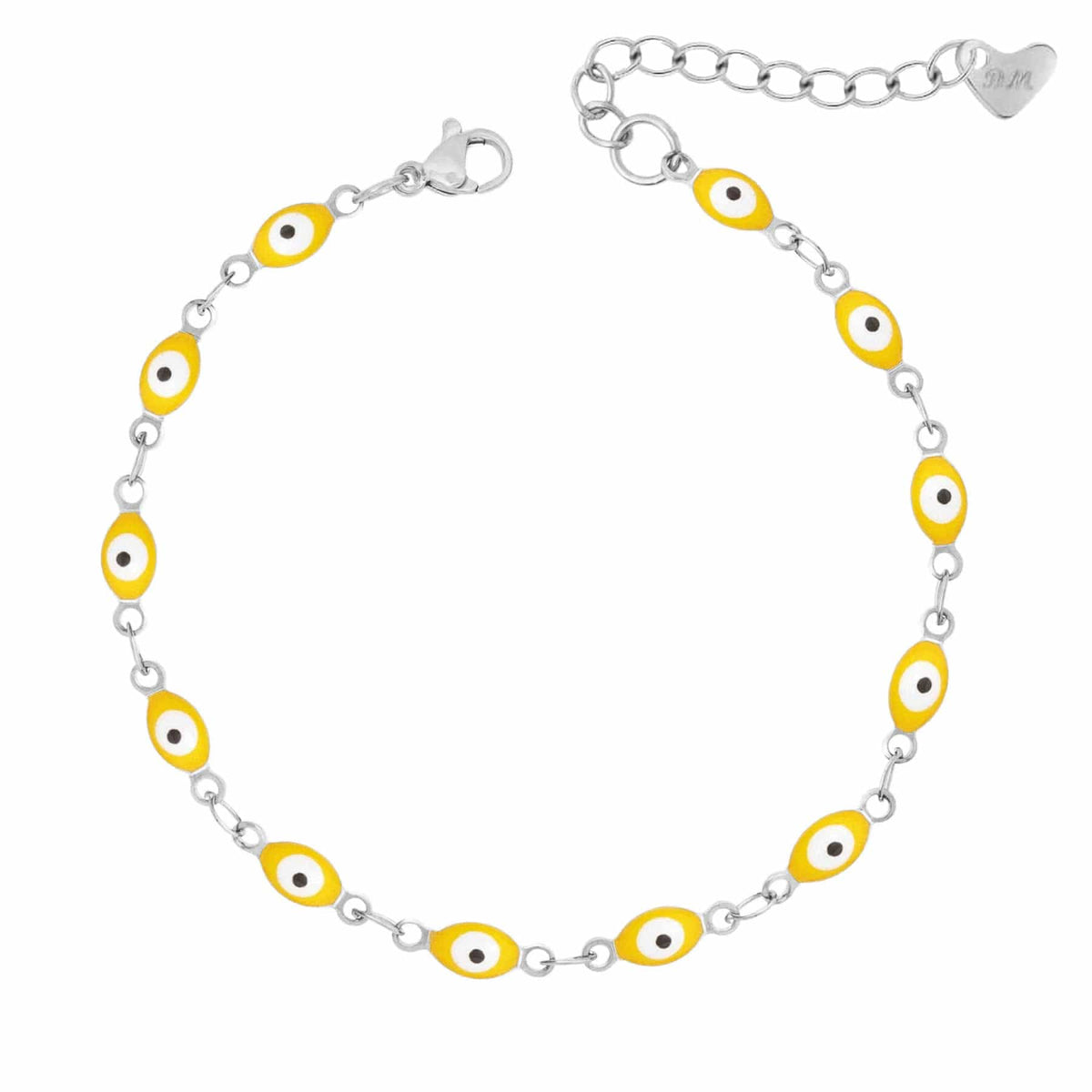 Bohomoon Stainless Steel Nazar Evil Eye Bracelet