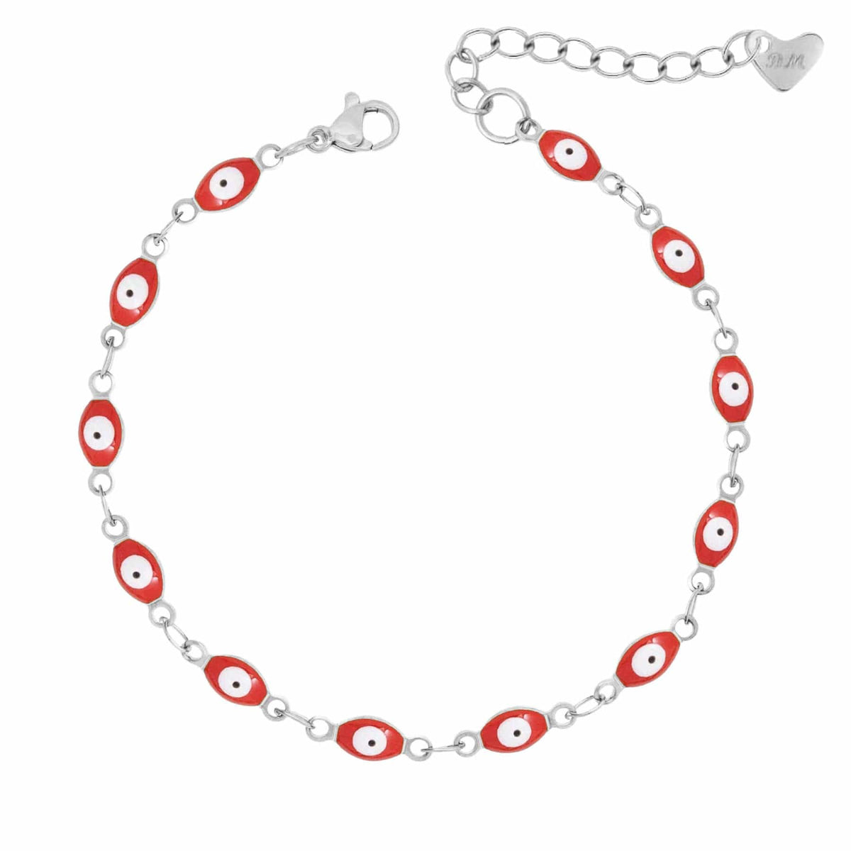 Bohomoon Stainless Steel Nazar Evil Eye Bracelet