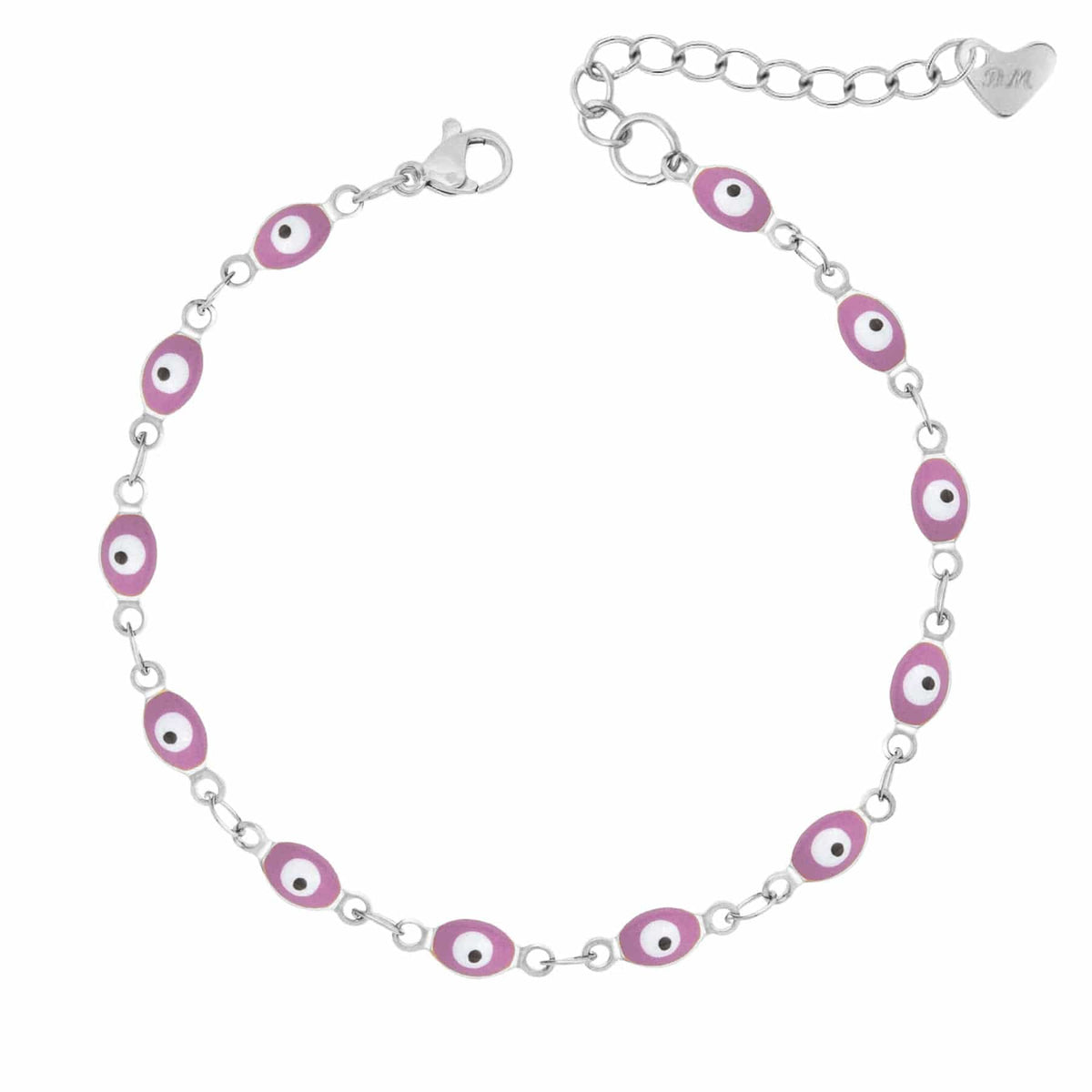 Bohomoon Stainless Steel Nazar Evil Eye Bracelet
