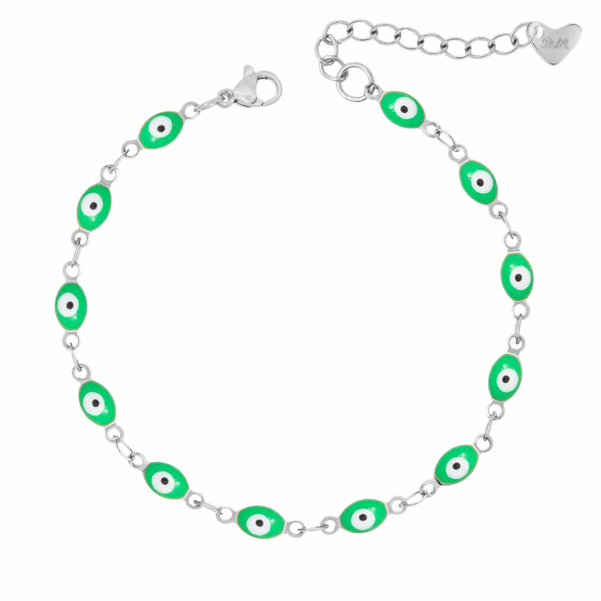 Bohomoon Stainless Steel Nazar Evil Eye Bracelet