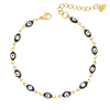 Bohomoon Stainless Steel Nazar Evil Eye Bracelet