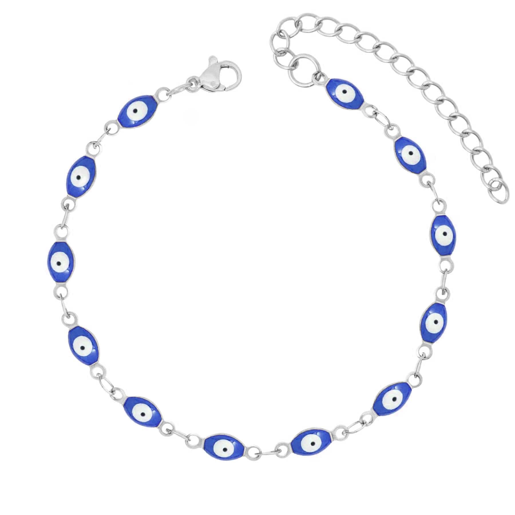 BohoMoon Stainless Steel Nazar Evil Eye Bracelet