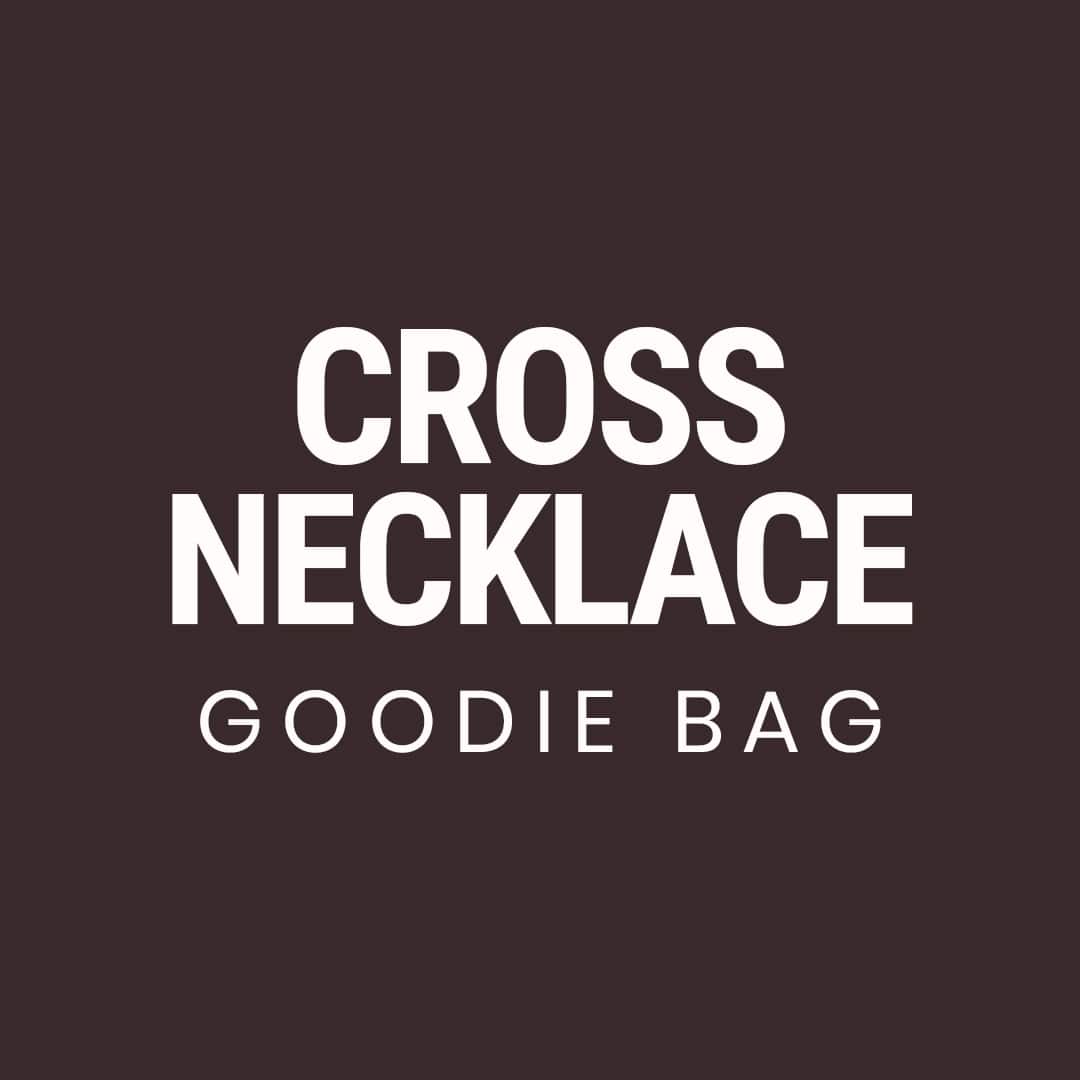 Bohomoon Stainless Steel Cross Necklace Goodie Bag